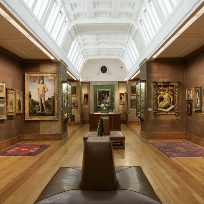 Interior of gallery 6 - the Upper Marley - seen from gallery 3